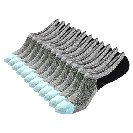 Fiream Low Cut No Show Socks Non Slip Socks for Women and Men Casual Invisible Socks