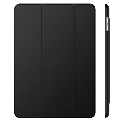 New iPad 2017 iPad 9.7 Case, JETech Slim-Fit Smart Case Cover for Apple the New iPad 9.7 Inch 2017 Model Lightweight with Stand and Auto Wake/Sleep (Black) - 3050