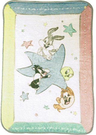 Looney Tunes Luxury High Pile Plush Throw Baby Blanket