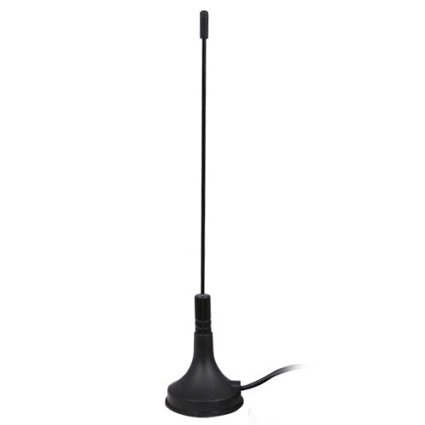 August DTA180 Digital TV Antenna - Mini Portable Indoor/Outdoor Free To Air Aerial for USB TV Tuner / Digital Television / DAB Radio - With Magnetic Base