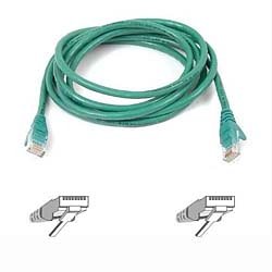 Belkin Cat5e Snagless UTP Patch Cable, 2 m - Green