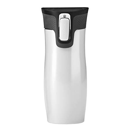 Contigo Autoseal West Loop Stainless Steel Travel Mug, 470 ml - Polar White