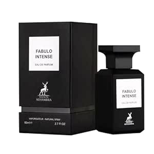 M Alhambra's Fabulo Intense for Men EDP 80Ml 2.7Oz - Original Fragrance From Dubai - Long Lasting Perfume with notes of Clary sage and Lavender - Best Alternative for F**KING FABULOUS TF