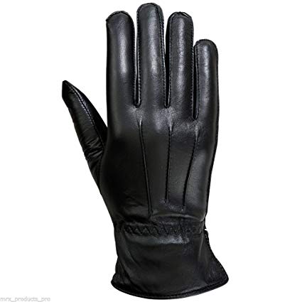 Women's Warm Winter Gloves Dress Gloves Thermal Lining Geniune Leather - MRX