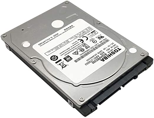 Toshiba 2TB 5400RPM 16MB Cache SATA 6.0Gb/s 2.5in 9.5MM Internal Notebook Hard Drive