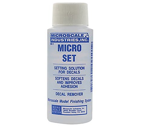 Microscale BMF129 Micro Set Decal Setting Solution 1FlOz