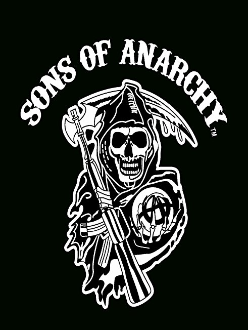 Original Reaper Sons of Anarchy Super Plush Throw Blanket