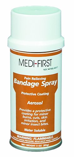 Medi-First 45017 Bandage Spray, 3 Ounces