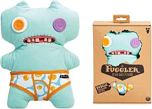 Fugglers Funny Ugly Monsters, Ugly Dolls Limited Edition Plush Toy Funny Tooth Fugler Ugly Monster Plushies Stuffed Fuglers Doll Toys New Monster Stuffed Toys 8.7""/22 cm, Moon Man