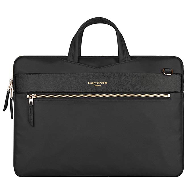 YiYiNoe Professional Ultrathin Handbag for Macbook Sleeve for Air Pro Retina Display 13 13.3 inch Laptop Bag for Women Black