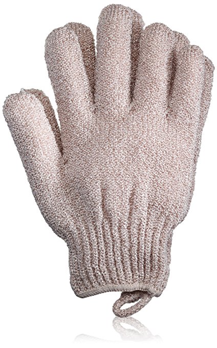 The Body Shop Exfoliating Bath Gloves, Taupe, 0.001 Ounce