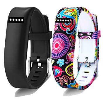 For Fitbit Flex Wristband/Fitbit Flex Band/Fitbit Flex Bracelet/Fitbit Flex Replacement Band, Colorful Silicone/Jewelry Bead Design