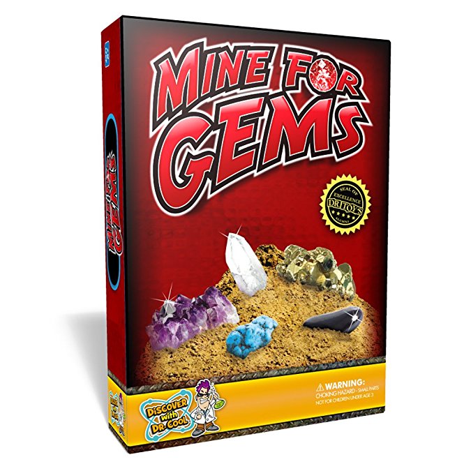 Mine for Gems Science Kit – Dig Up 10 Brilliant Gemstones