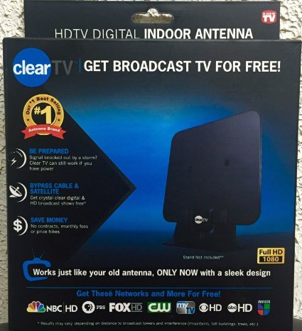 Clear TV Digital HD Indoor Antenna