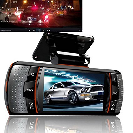Eaglerich Allwinner A1 Car Recorder dual lens Car Camera Car Dvr Full HD 2.7"LCD NightVision G-sensor Dash Cam Video Registrator Drivers