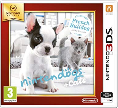 Nintendo Selects - Nintendogs   Cats (French Bulldog   New Friends) (Nintendo 3DS)