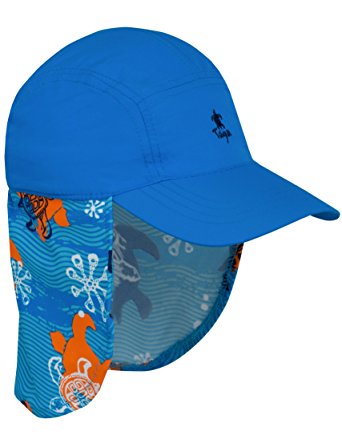 Tuga Boys Flap Hats - UPF 50  Sun Protection Sun Hats