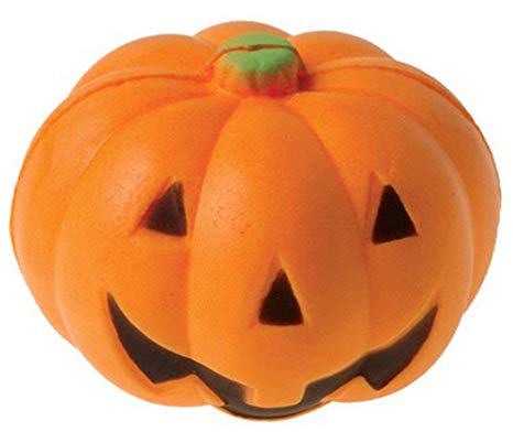 US Toy Halloween Pumpkin Jack O Lantern Stress Squeeze Ball Party Favors - Pack of 12