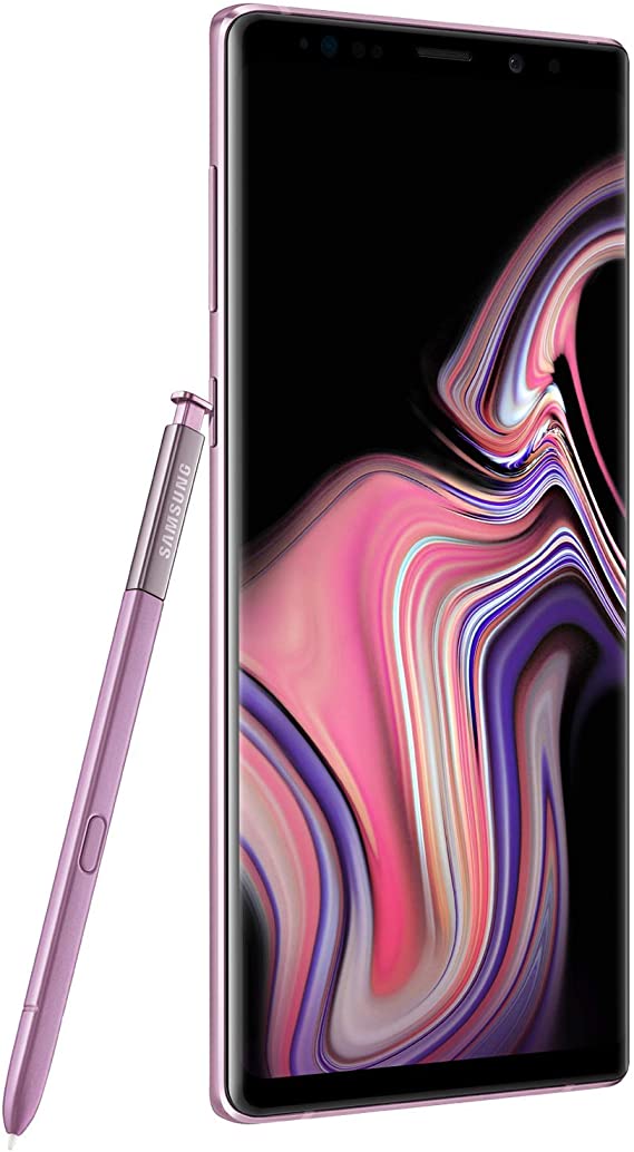 Samsung Galaxy Note 9, 128GB, Lavender Purple - For Verizon (Renewed)