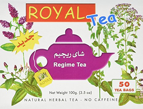 Royal Regime Tea Sachets for Weight Loss, Pack of 50