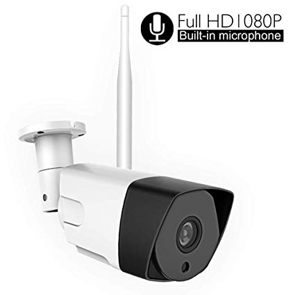 Security Camera Wireless with Audio, for Expendable Security System 8CH 1080P(2.0MP) Video Surveillance Camera Indoor/Outdoor, 65ft Night Vision