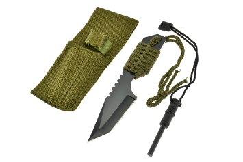 SE KHK6320 Outdoor Tanto Knife with Fire Starter