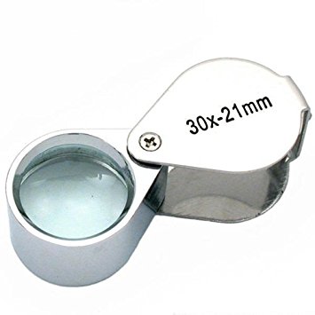 SE - Loupe - Doublet, Chrome Plated, Round Body, 30x-21mm - MJ361830C