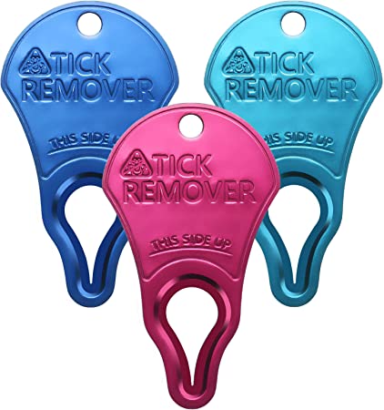 3 Pack Tick Remover Tool for Pets and Humans, Portable Tick Removal, Safe and Fast, Essential and Emergency Tool for Outdoor Activities, Effective and Painless