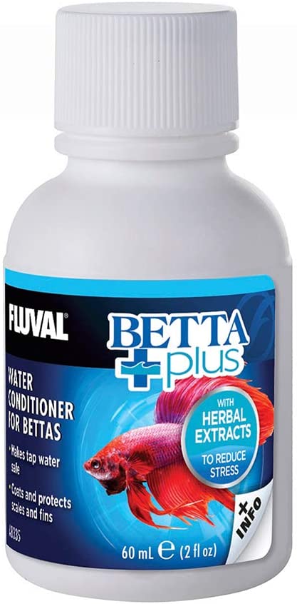 Fluval Betta Plus Water Conditioner, Aquarium Water Treatment, 2 Oz.