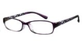 EyeBuyExpress Rectangle Violet Reading Glasses