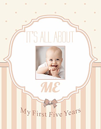 Normson First and Five Year Baby Memory and Record Book, Journal, Photo Album, Scrapbook