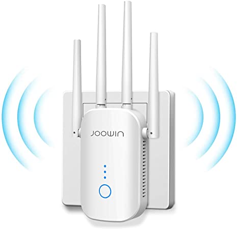 WiFi Extender 1200Mbps Covers up to 3300sq.ft, WiFi Range Extender WiFi Extenders Signal Booster for Home, Dual-Band 2.4GHz 5GHz WiFi Repeater WPS (Repeater/Access Point/Router Mode/Bridge Mode)