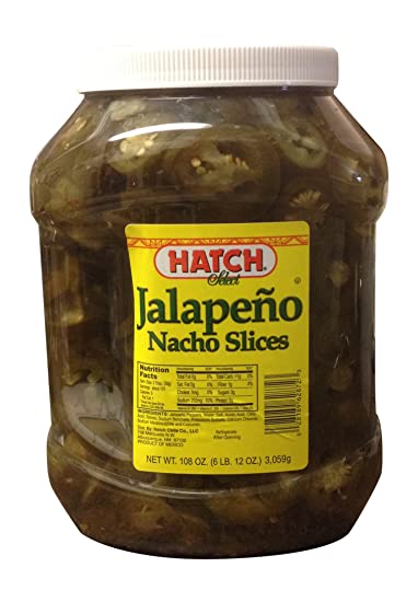Hatch Select Jalapeno Nacho Slices 108 OZ (6 LB. 12 OZ.)