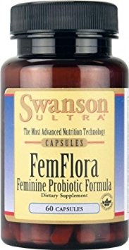 Swanson Femflora Feminine Probiotic Formula 60 Caps