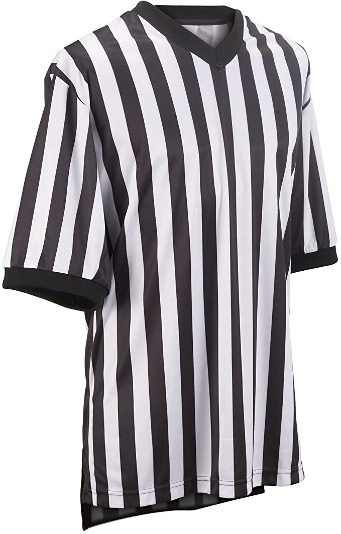 Smitty Referee Basketball Elite Short Sleeve V Neck Shirt