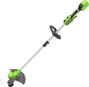 Greenworks 24V 13-Inch Brushless String Trimmer (Gen 2), Battery and Charger Not Included