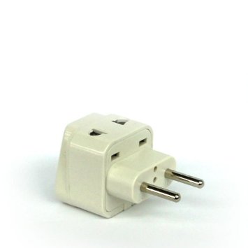 Universal 2 in 1 Plug Adapter Type C for Europe Turkey and More High Quality CE Certified - RoHS Compliant