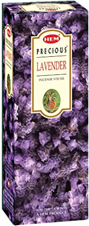 HEM Lavender Incense Sticks Pack of 120 | Natural Relaxing | Aromatherapy Incense for Air Purifier, Mind & Spirit & Ritualistic Fragrance | Gift Set - (15 GMS Each)