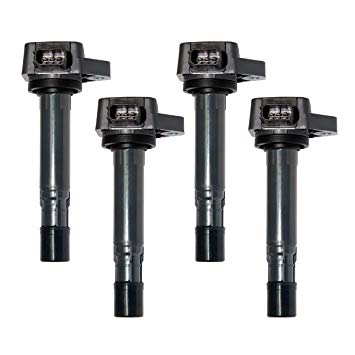 Set of 4 Ignition Coils on Plug Pack for Honda Civic Acura MDX 1.7L 3.5L UF400