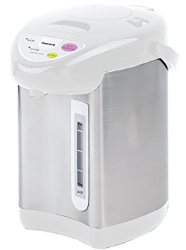 Ovente WA50W 5.0 Liter Insulated Water Dispenser with Boiler and Keep Warm Function,White Stainless Steel