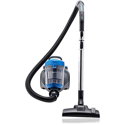 AmazonBasics Cyclonic Bagless Cylinder Vacuum Cleaner, 2.0 Litre, 700 W, with Suction Control UK (17K-UK)