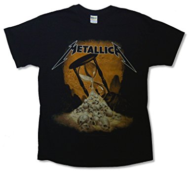 Bravado Adult Metallica "Hourglass" Black Tee Shirt