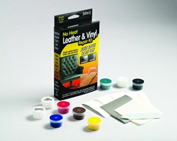 ReStor-It Leather/Vinyl Repair Kit, Includes 7 1.8-Ounce Colors with Mixing Guide