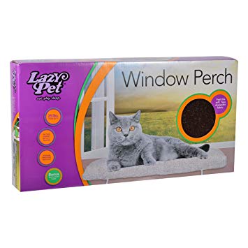 Lazy Pet Deluxe Model Cat Window Perch Assorted Colors