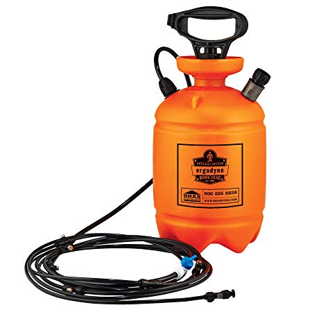 Ergodyne SHAX 6095 Portable Outdoor Shelter Misting System, 2 Gallon, Orange