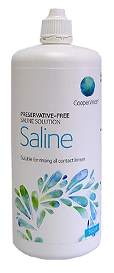 Coopervision Preservative Free Saline Solution (Formally Sauflon Saline) 360ml