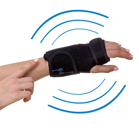 NEW! CarpalCure (Left) - The First ACTIVE Technology Based Wrist Brace In The World!. Fast Relief Of Symptoms Such As Pain, Numbness & Tingling. Effective in Carpal Tunnel Syndrome (CTS) and more.
