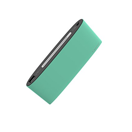 [Best Looking Portable Charger] Lepow POKI Series 10000mah Portable External Battery Pack with 2.1a Output, Safe Lithium-polymer Battery, Fast Charge, Innovative Design (Mint Green)