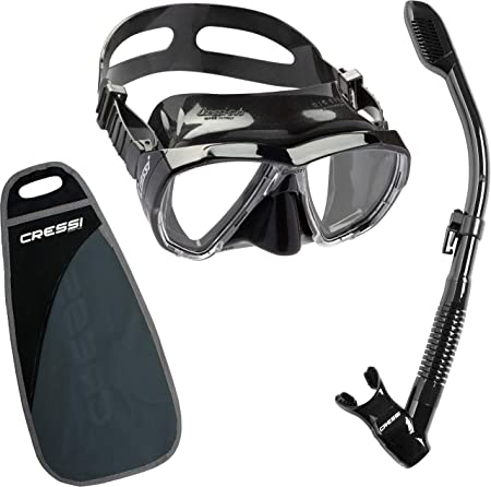 Cressi BIG EYES & SUPERNOVA DRY, High Performance Snorkeling Diving Adult Set - Cressi: Quality since 1946