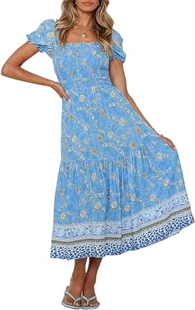 Fakespot | Zesica Women S 2024 Summer Boho Flor... Fake Review